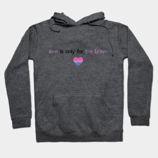 Brave Louis Tomlinson Bi Pride Hoodie